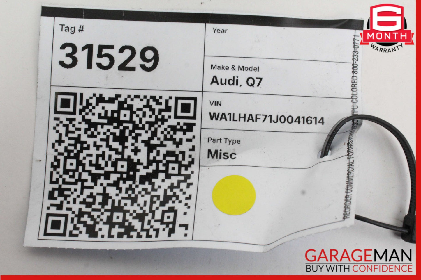 2017-2024 Audi Q7 SUV Rear Right Blind Spot Sensor Module 4M0907566