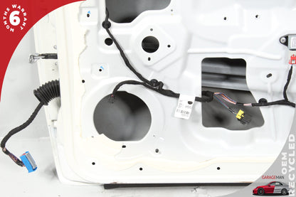 2012-2017 Fiat 500e Front Right Passenger Side Door Shell White 68186545AA OEM