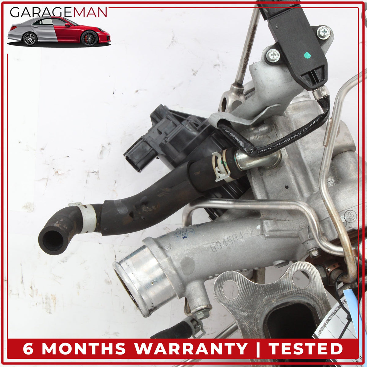 2016-2018 Infiniti Q50 Q60 3.0L Engine Left Side Turbocharger 144115CA0B OEM