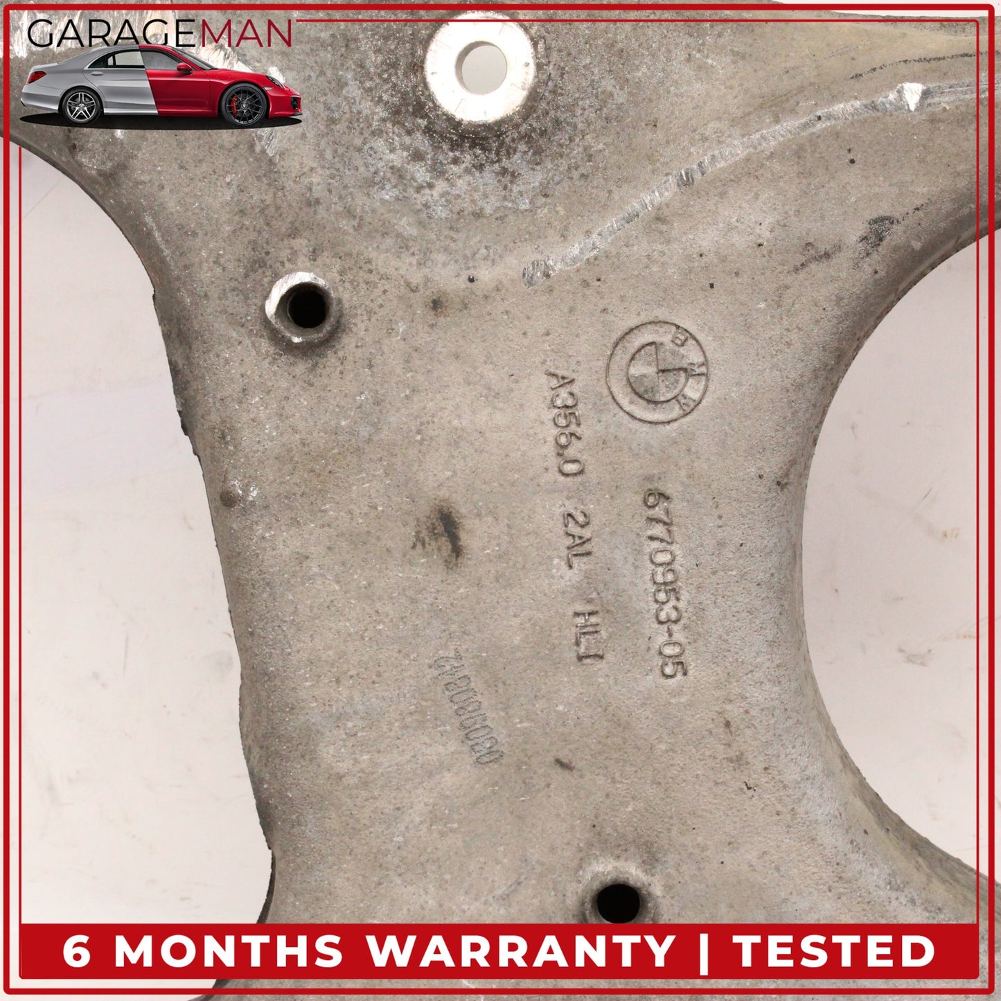 2008 BMW X5 E70 4WD Rear Left Lower Suspension Control Arm 6770953 OEM