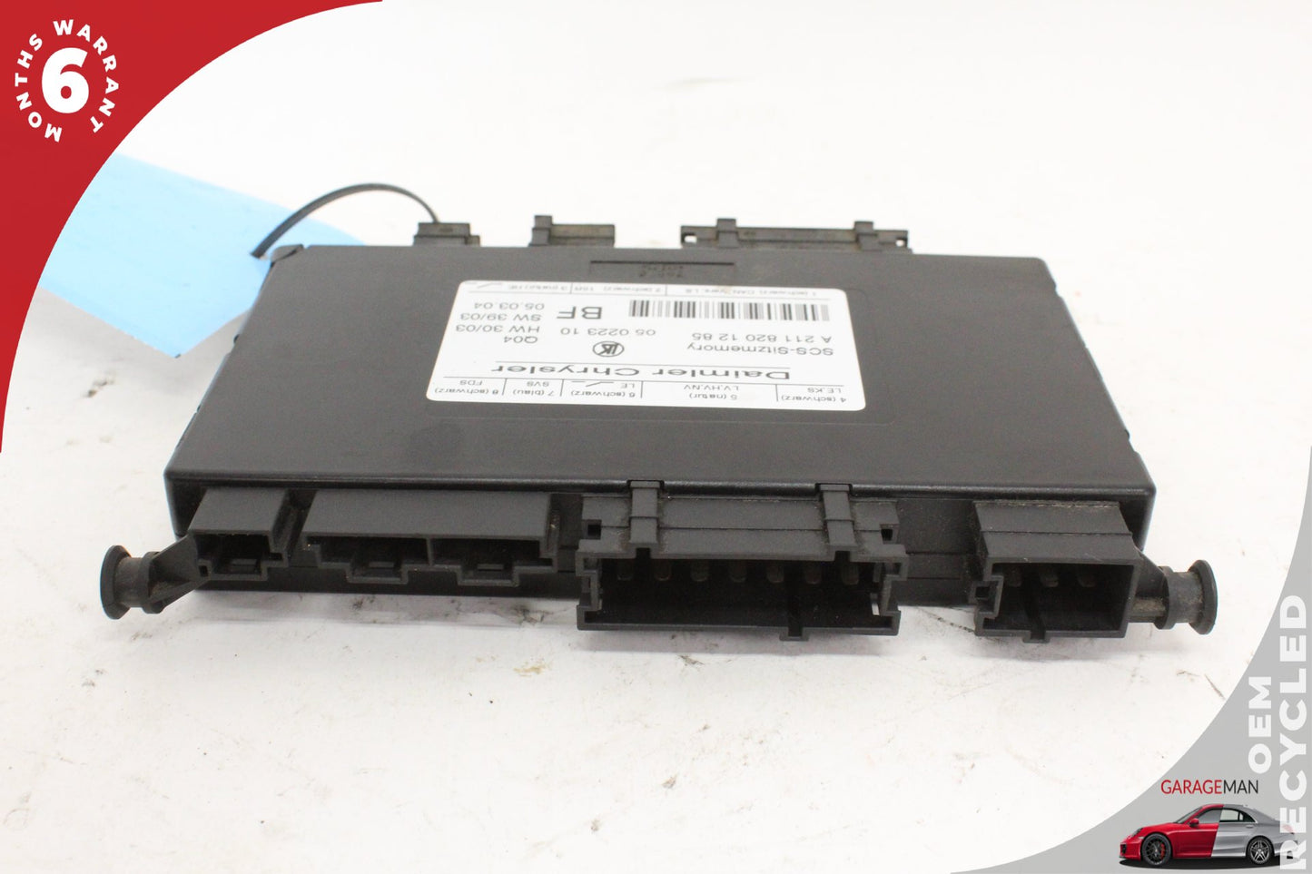 2003-2012 Mercedes W211 E500 Front Right Side Seat Control Module 2118201285 OEM
