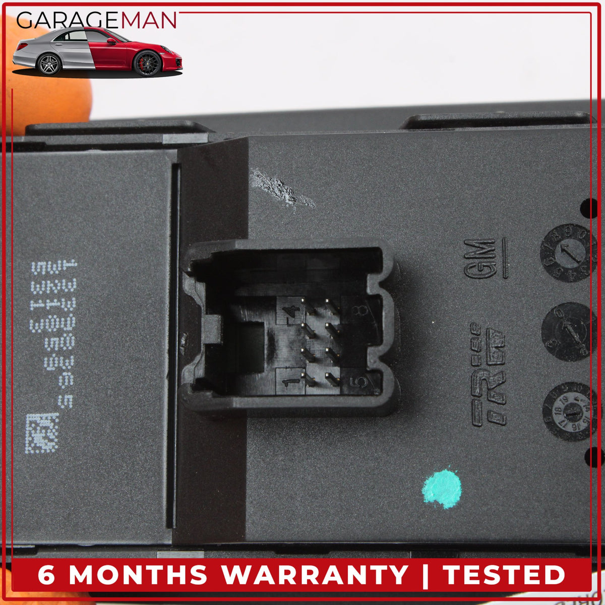 2016-2019 Buick Cascada Front Left Master Window Control Switch 13398365 OEM