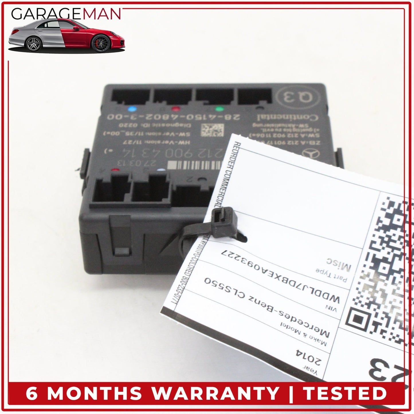 2008-2018 Mercedes-Benz CLS550 W218 Sedan Right Front Door Control Module 2129004214 OEM
