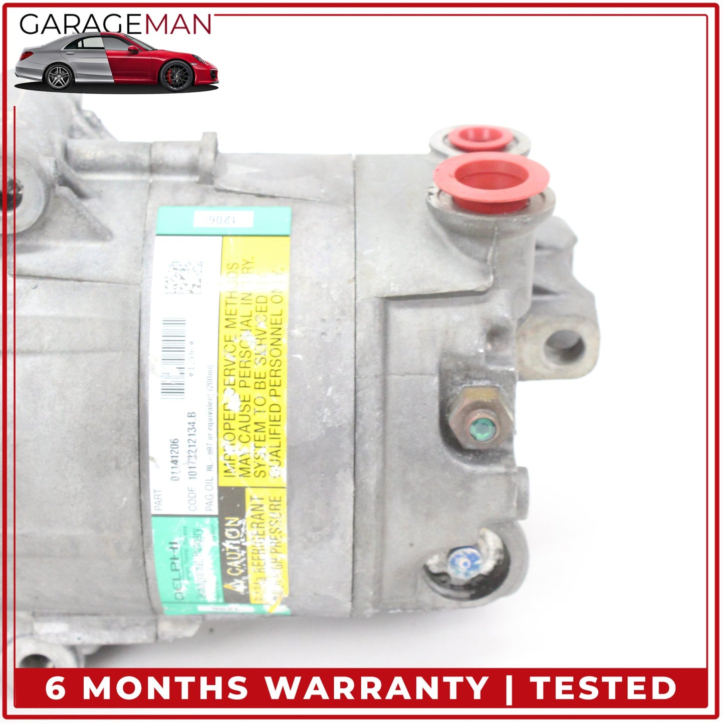 2004-2019 Maserati GranTurismo M145 AC A/C Air Conditioning Compressor OEM
