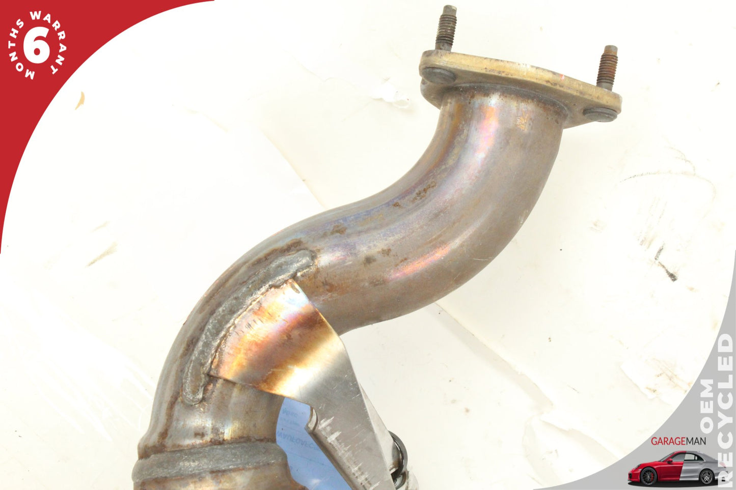 2012-2015 Audi A6 A7 A8 3.0L Left Driver Side Exhaust Downpipe 4G0131703AF OEM