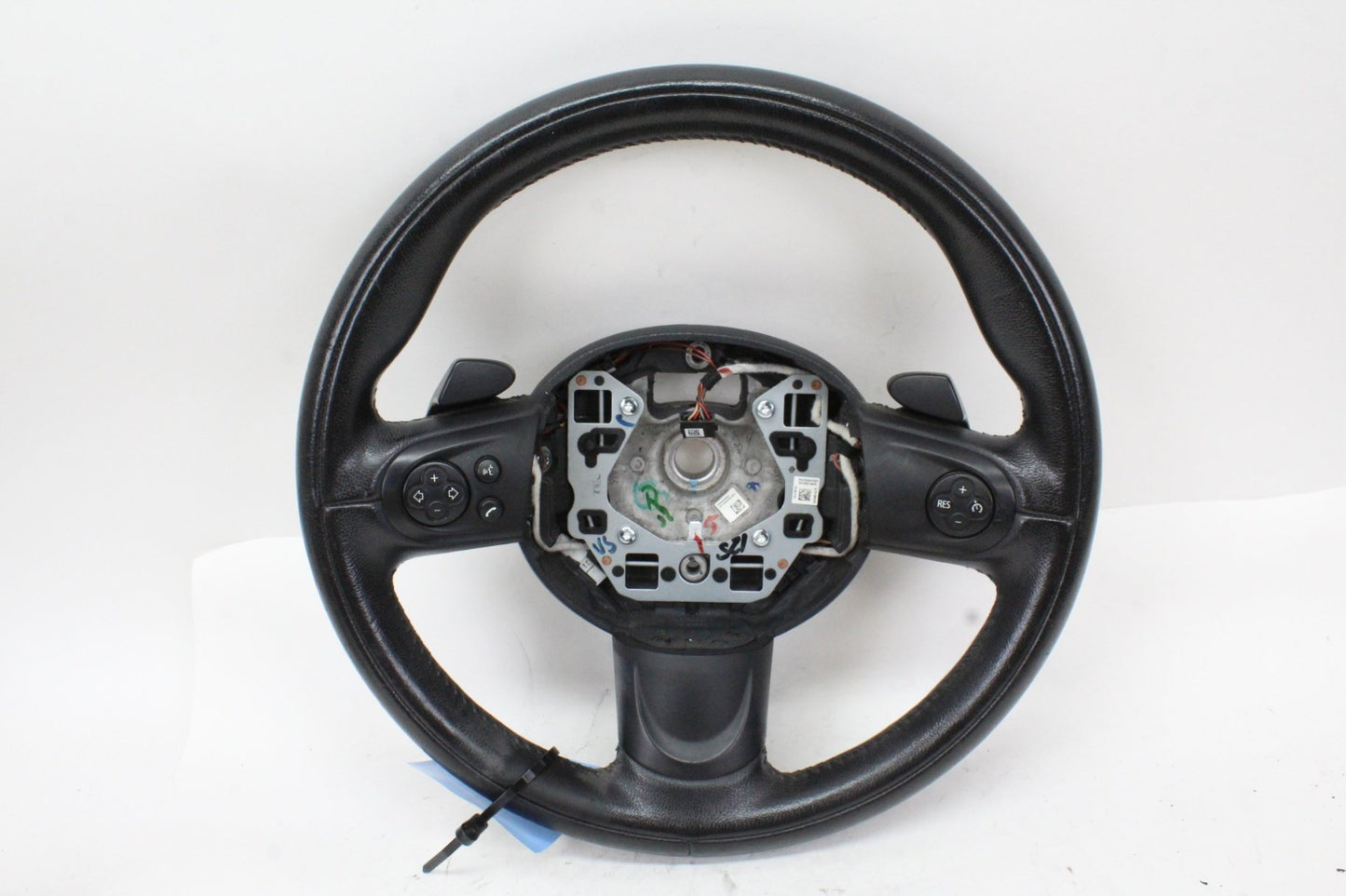 2011-2015 Mini Cooper R56 Convertible Leather Steering Wheel 32306855736 OEM