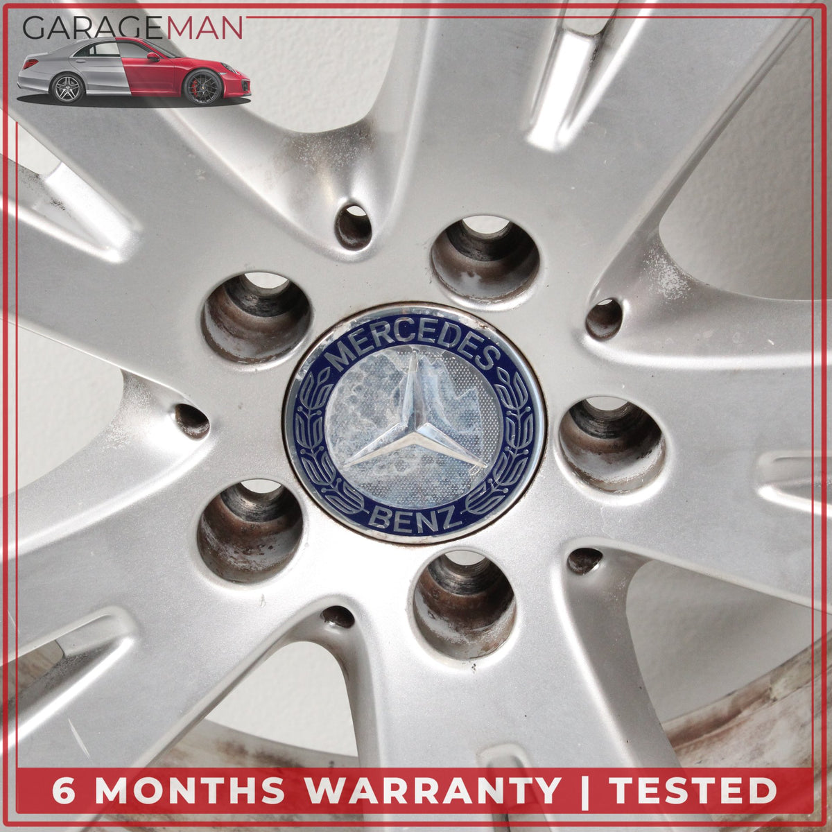 2008-2014 Mercedes W204 C300 C250 Front or Rear Wheel Rim 7.5JX17H2 ET47 OEM