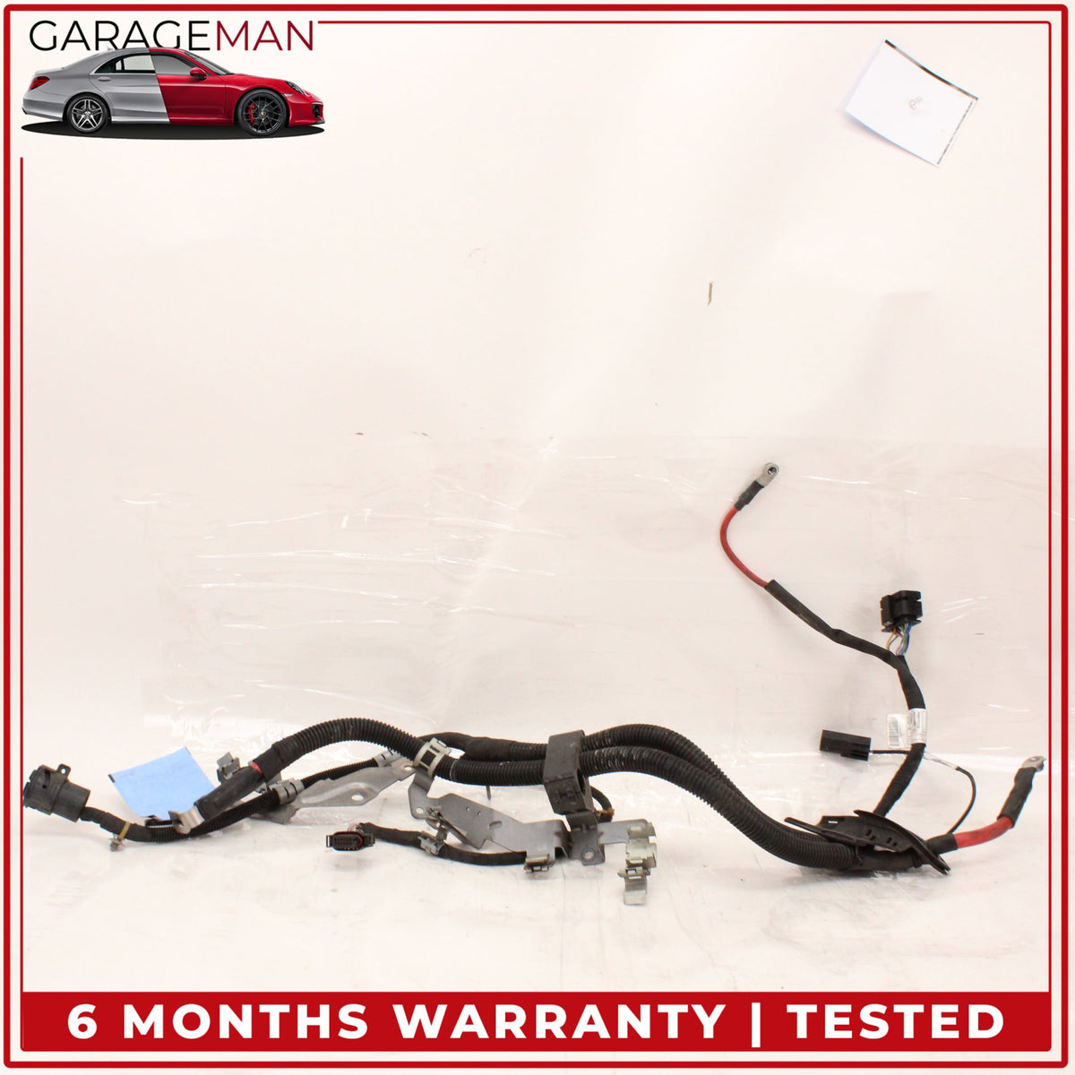 2015-2017 Mercedes-Benz S550e W222 Engine Starter Motor Wire Wiring Harness OEM