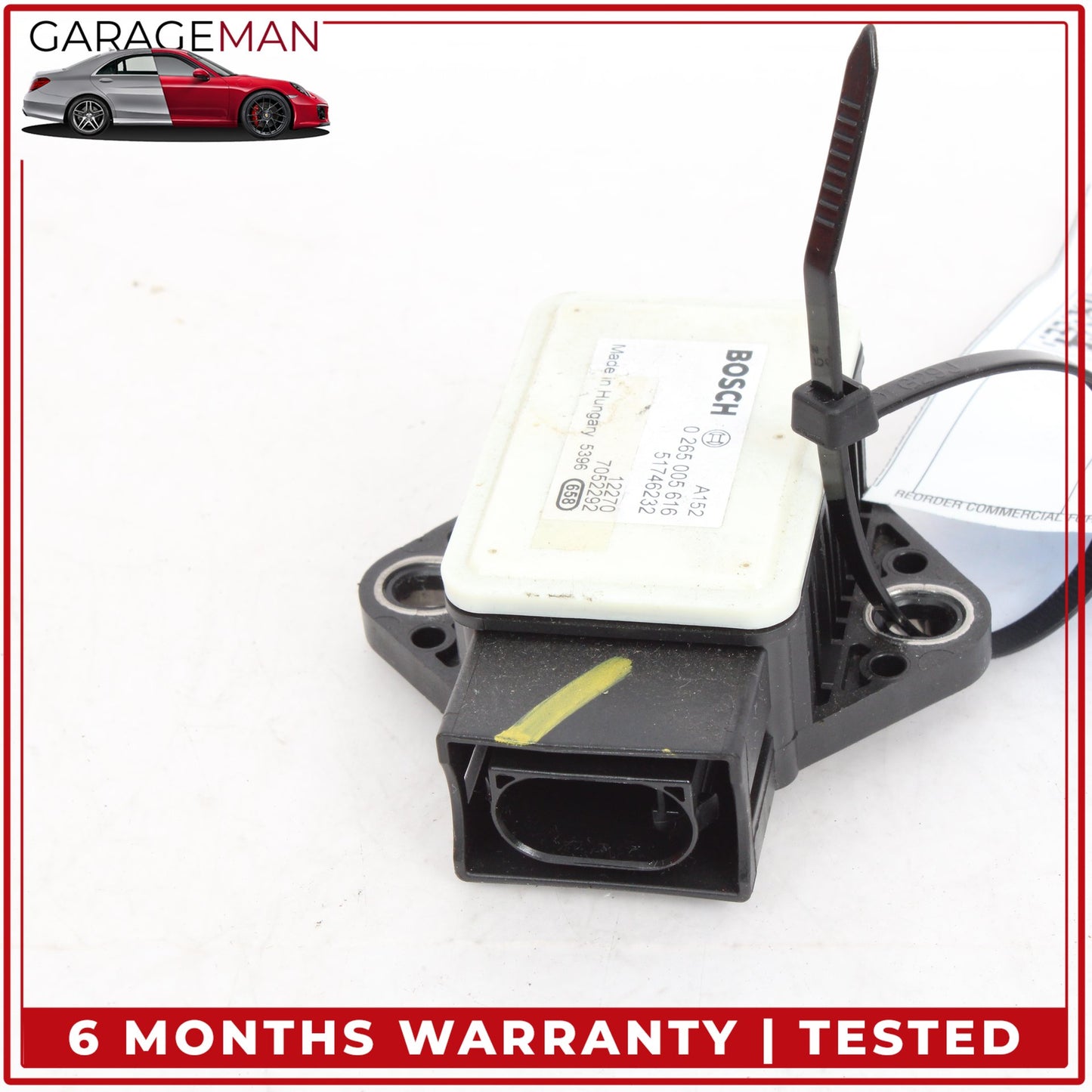 2003-2019 Maserati GranTurismo Quattroporte Yaw Turn Rate Sensor 0265005616 OEM