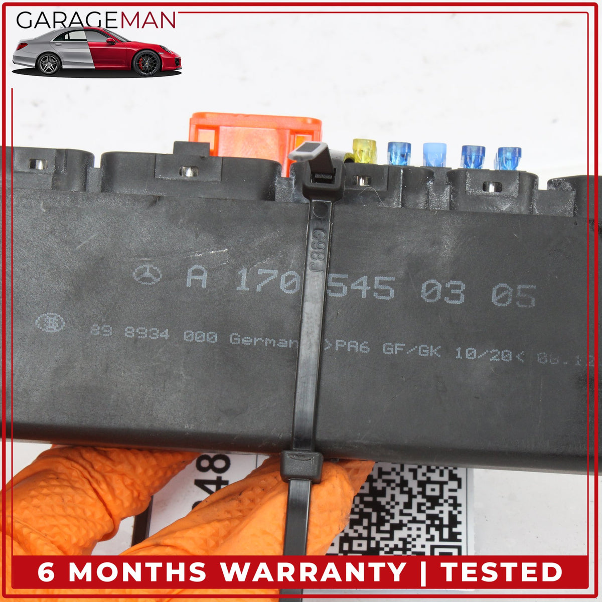 1997-2004 Mercedes R170 SLK320 Front Relay Junction Fuse Box 1705450305 OEM
