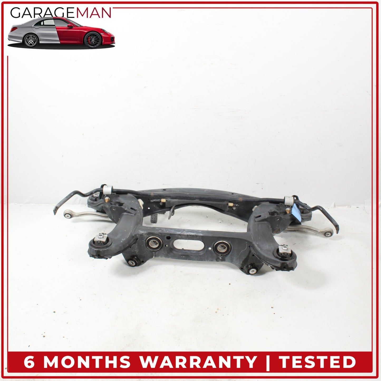 2008-2015 Mercedes W204 C250 Rear Subframe Crossmember w/ Anti Roll Sway Bar OEM