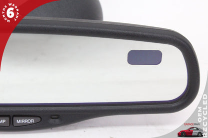 2003-2006 Jaguar XK8 X100 Rear View Mirror Black HJF3133AE OEM