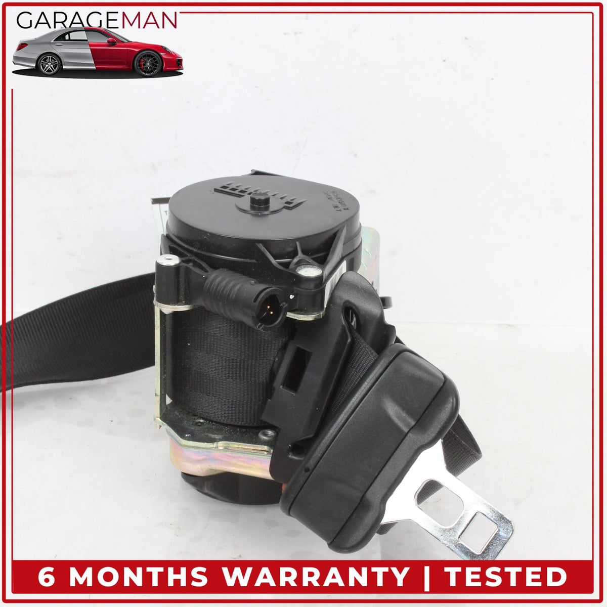 2014-2024 Jaguar F-Type X152 Front Right Side Seat Belt Retractor Black OEM