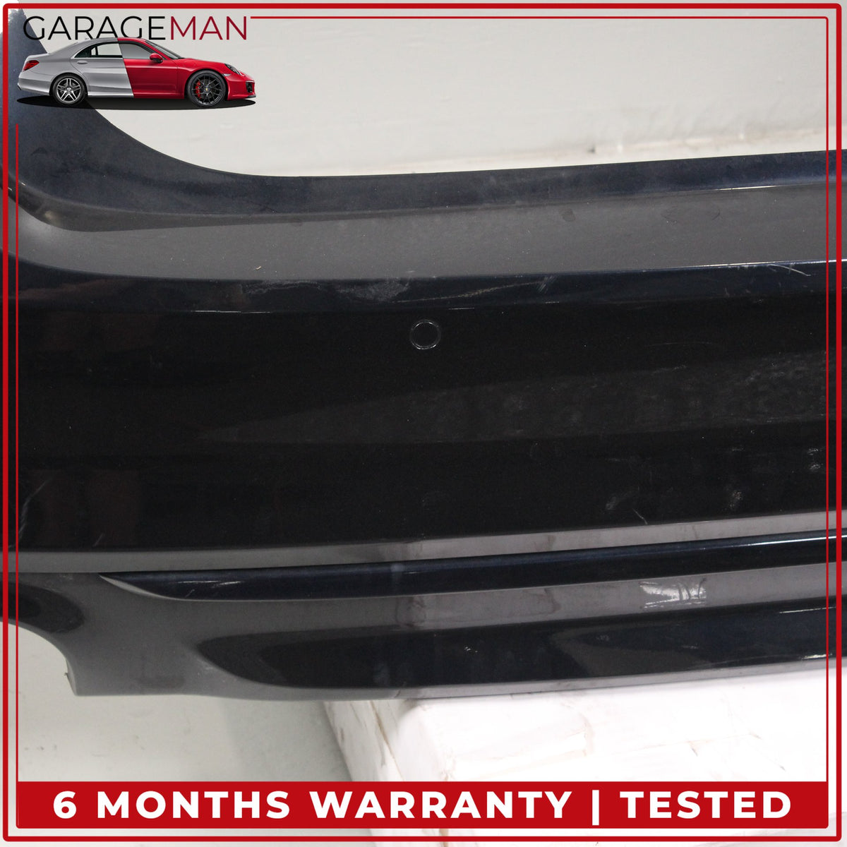 2017-2020 BMW 530e M550i 540i G30 Rear Bumper Cover Imperial Blue Metallic OEM