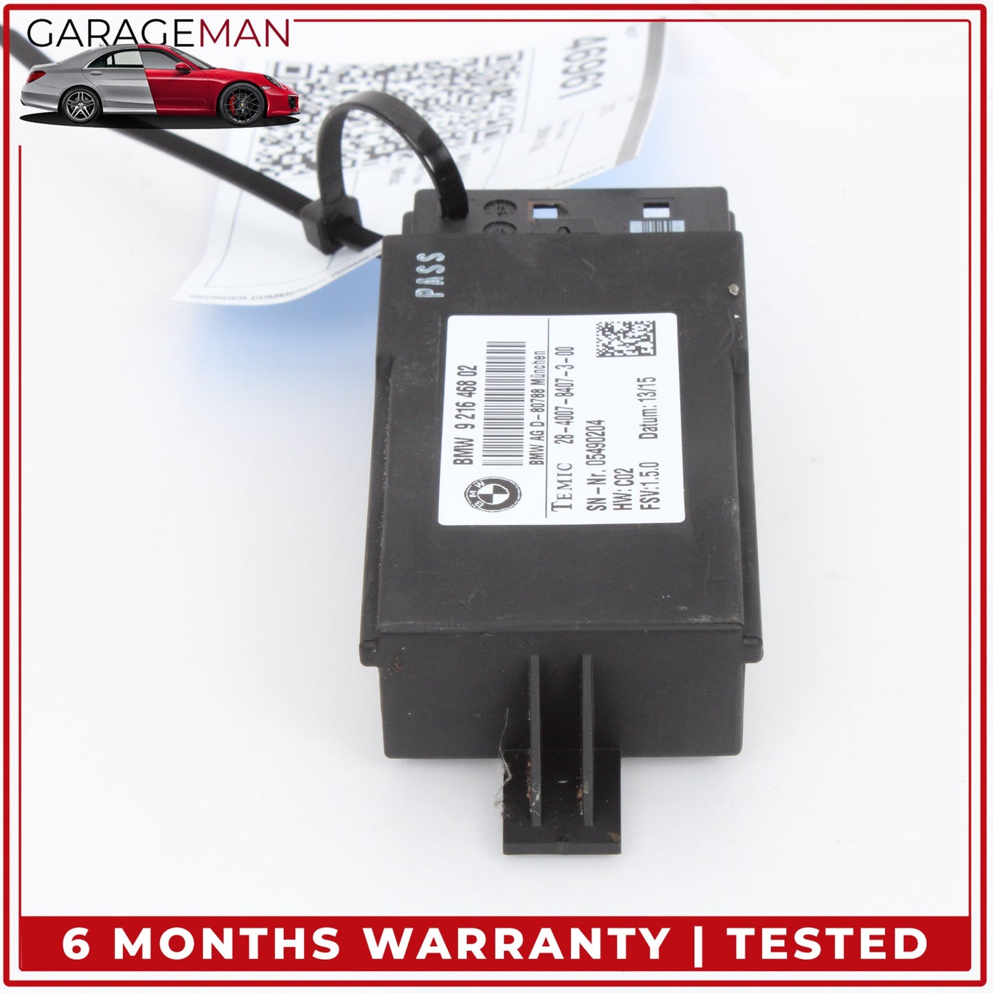 2014-2020 BMW 428i F36 Front Left or Right Seat Heat Control Module 9216468 OEM