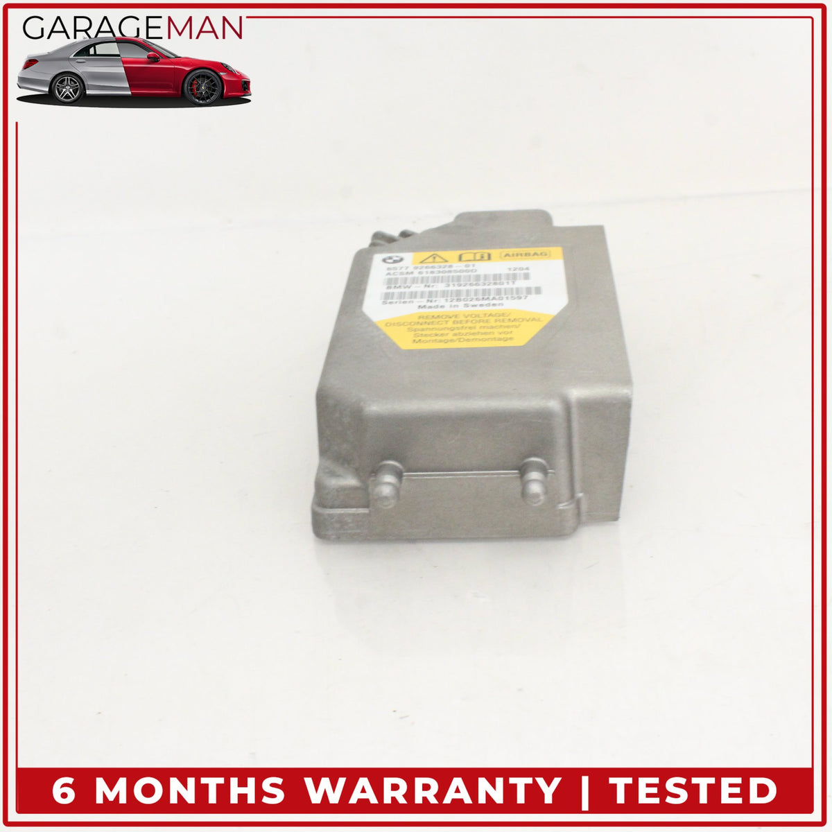 2009-2013 BMW 550i 535i GT 740i 750i Alpina B7 Airbag Sensor Module 9266328 OEM
