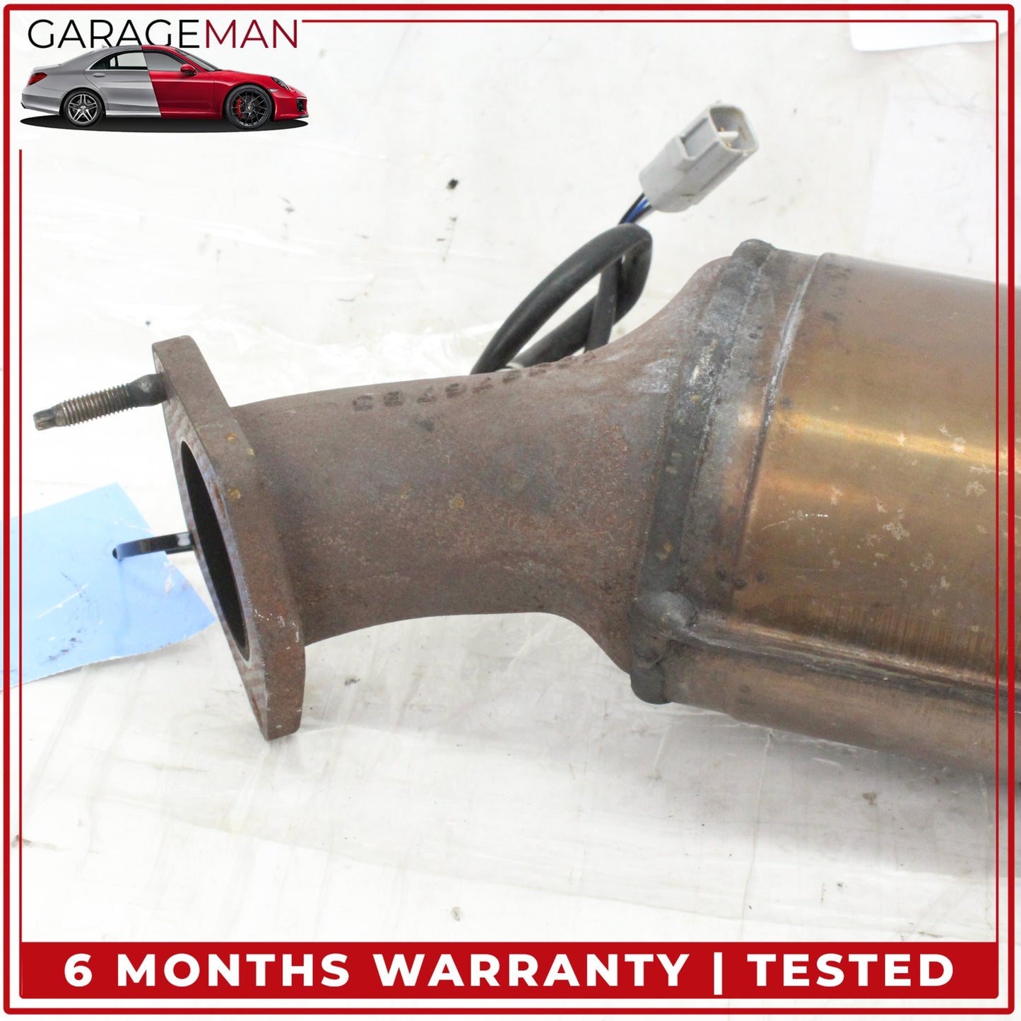 1997-1998 Jaguar XK8 Convertible Right Side Exhaust Downpipe NJA6700AG OEM