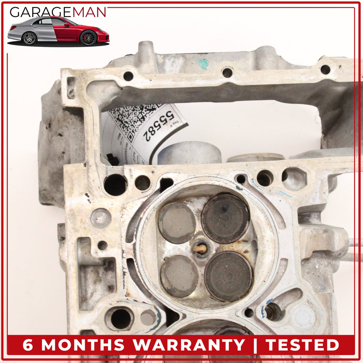 2010-2018 Audi Q7 S4 S5 AWD 3.0L Left Engine Cylinder Head 06E103403 OEM