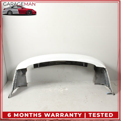 2010-2015 Audi Q7 Rear Bumper Cover Panel Glacier White Metallic OEM
