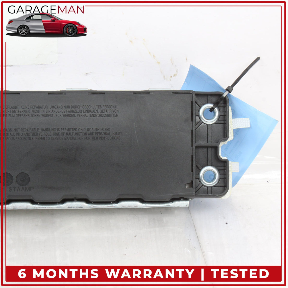2016-2023 Mercedes X253 GLC300 Front Left Side Lower Knee Airbag 2538600302 OEM