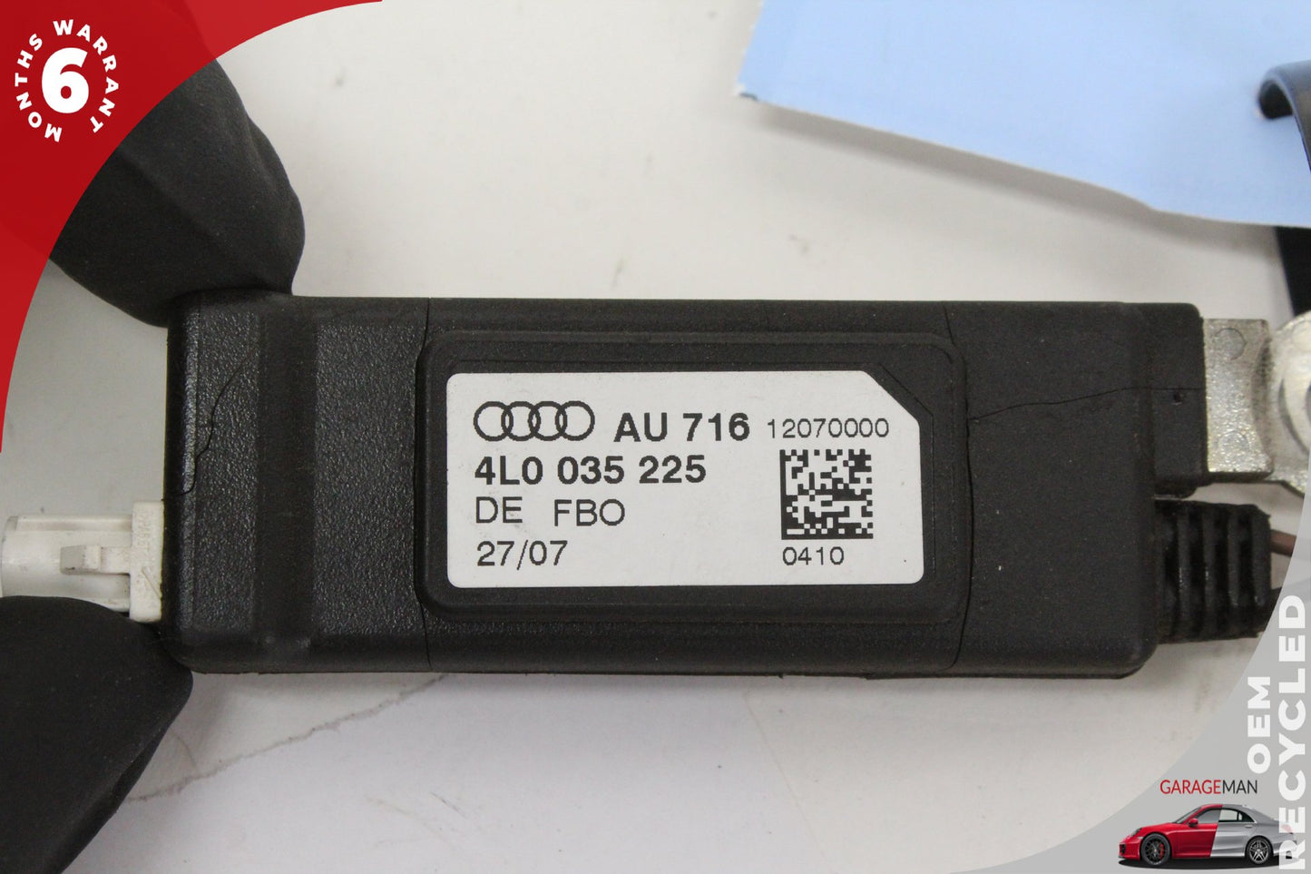 2007-2015 Audi Q7 Rear Side Antenna Booster Radio Amplifier Amp 4L0035225F OEM