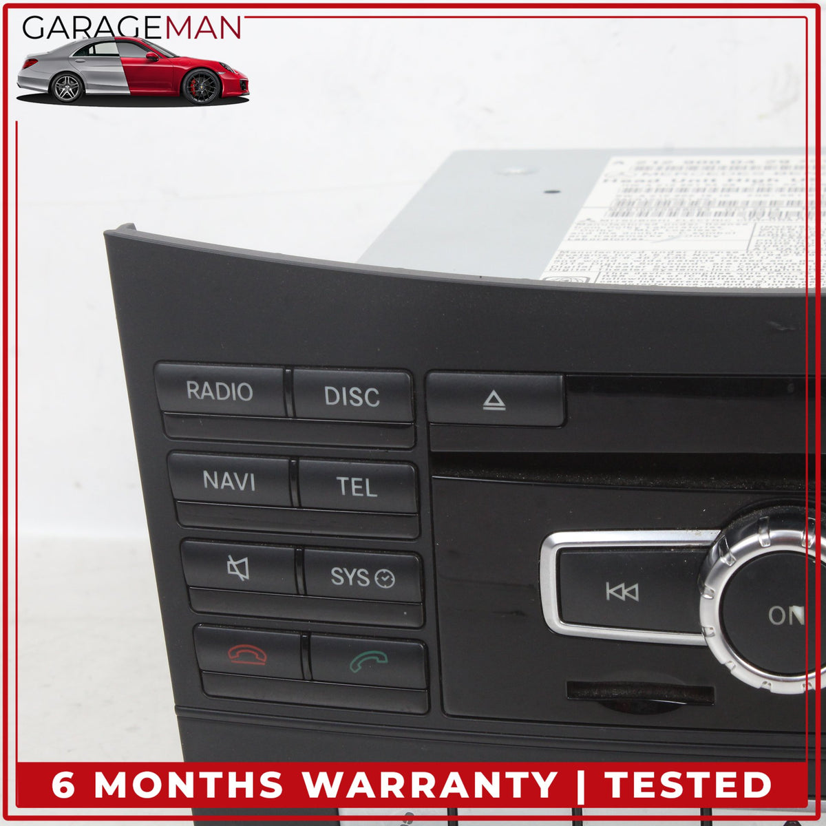2015-2017 Mercedes W212 E350 Wagon Command Head Unit Navigation Radio OEM