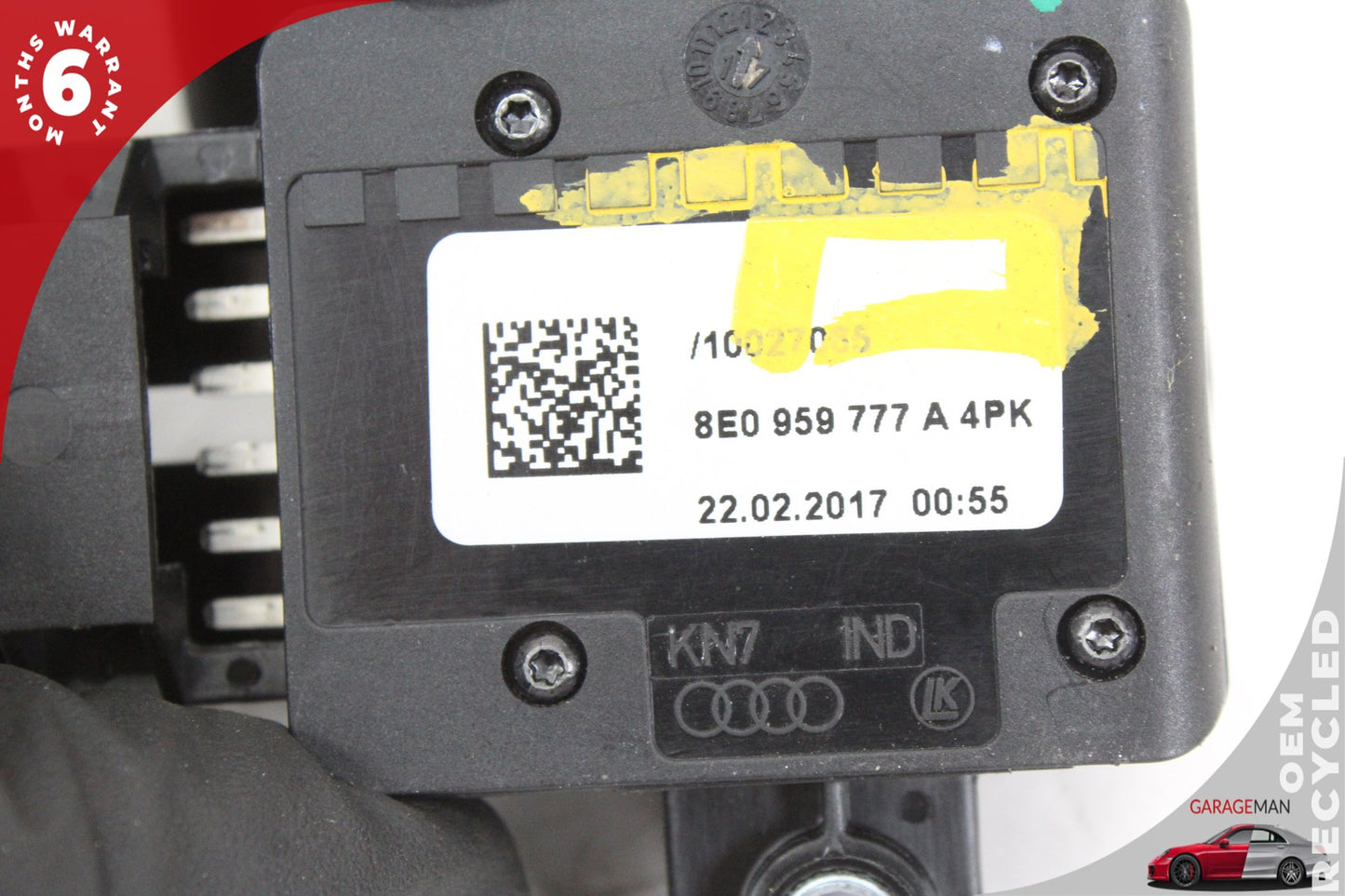 15-20 Audi A3 8V Sedan Front Left Lumbar Seat Control Switch 8E0959777A Genuine