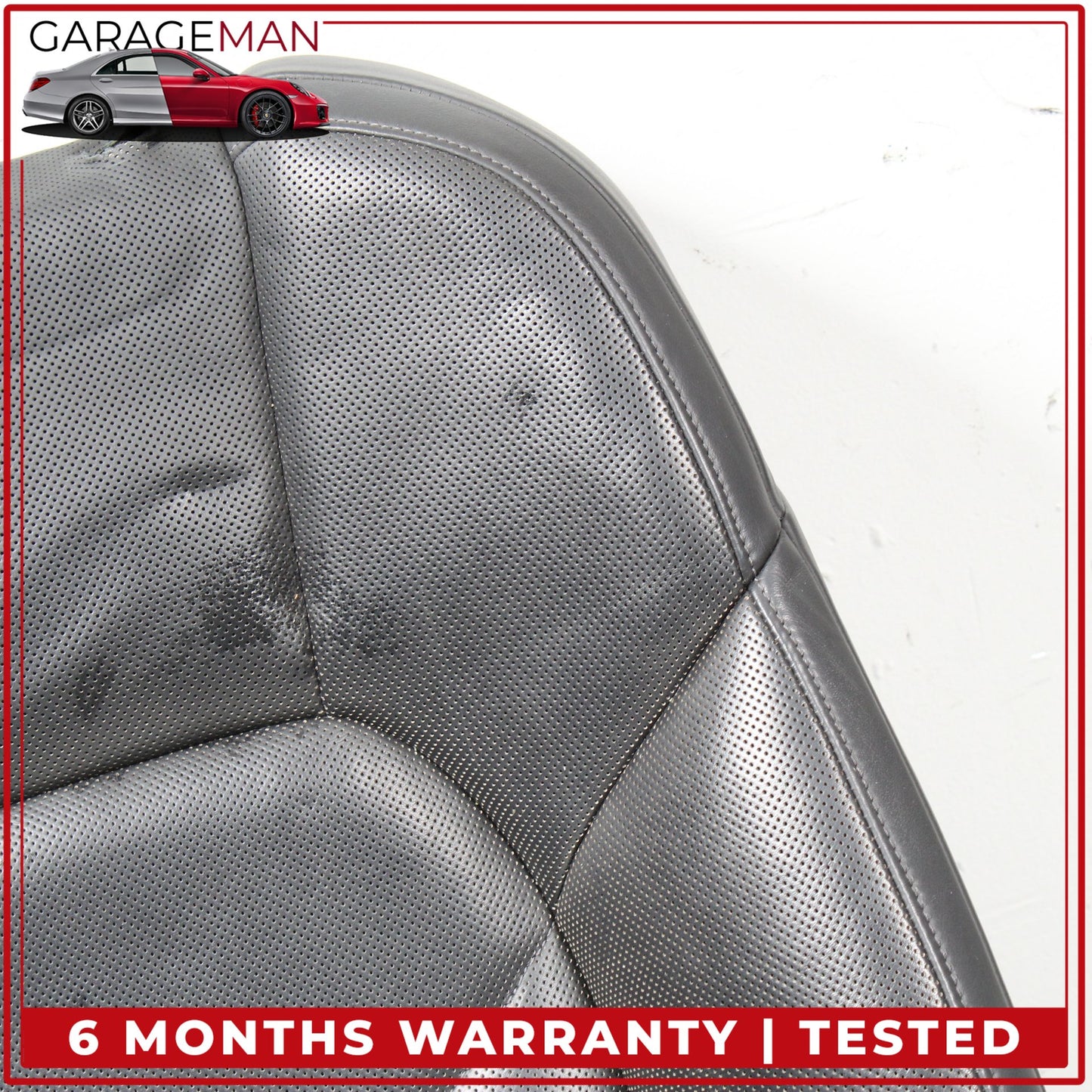 2011-2018 Porsche Cayenne 958 Front Right Side Top Upper Seat Cushion Black OEM