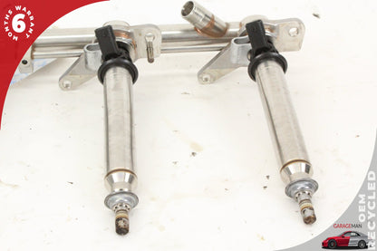 2012-2018 Mercedes X166 GL450 Fuel Injection Rail Line w/ Injectors Left Side