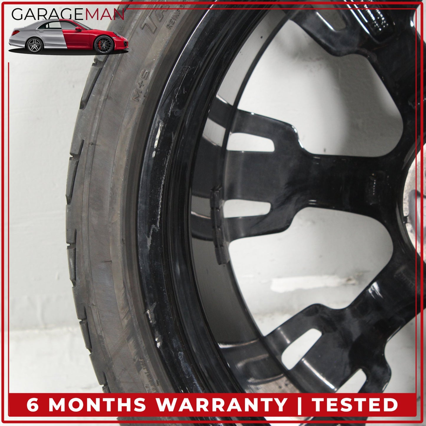 2008-2019 Maserati GranTurismo Front Wheel Rim w/ Tire 8.5JX20H2 ET52 238208 OEM