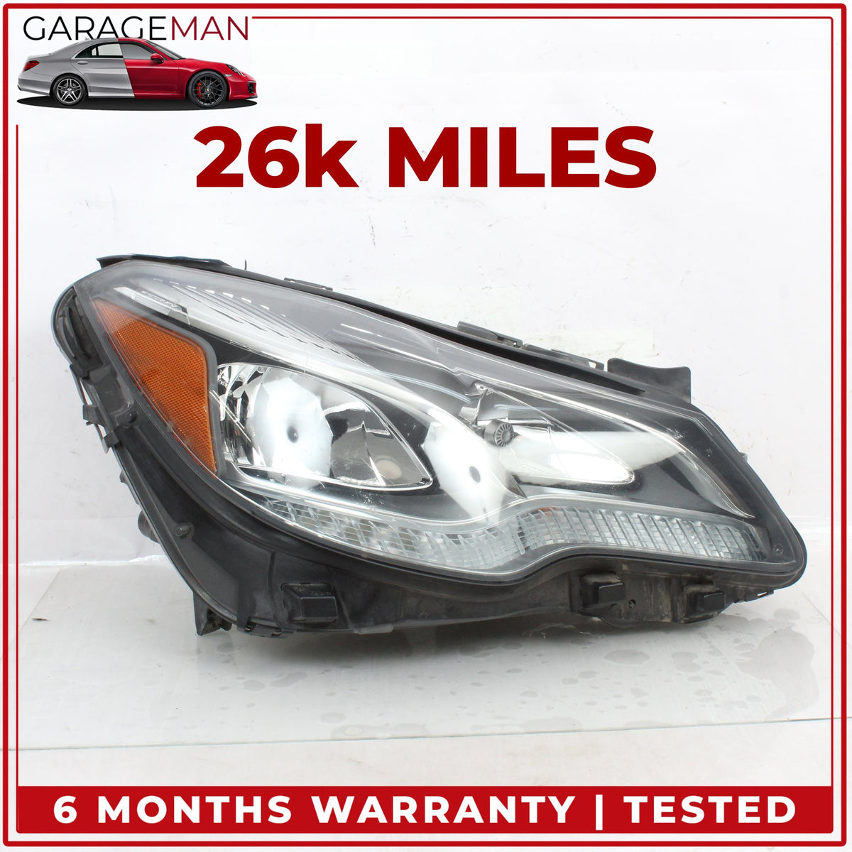 2014-2017 Mercedes C207 E400 E550 Coupe Front Right Side LED Head Light Lamp OEM
