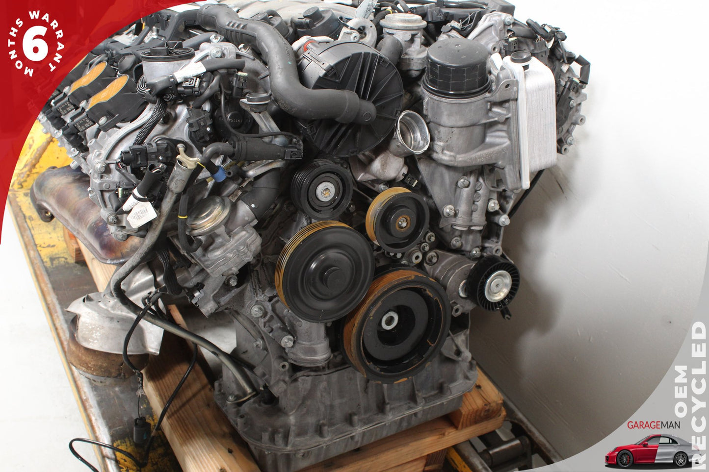 2007-2011 Mercedes W221 S550 5.5L V8 Complete Engine Motor Block RWD OEM 235K