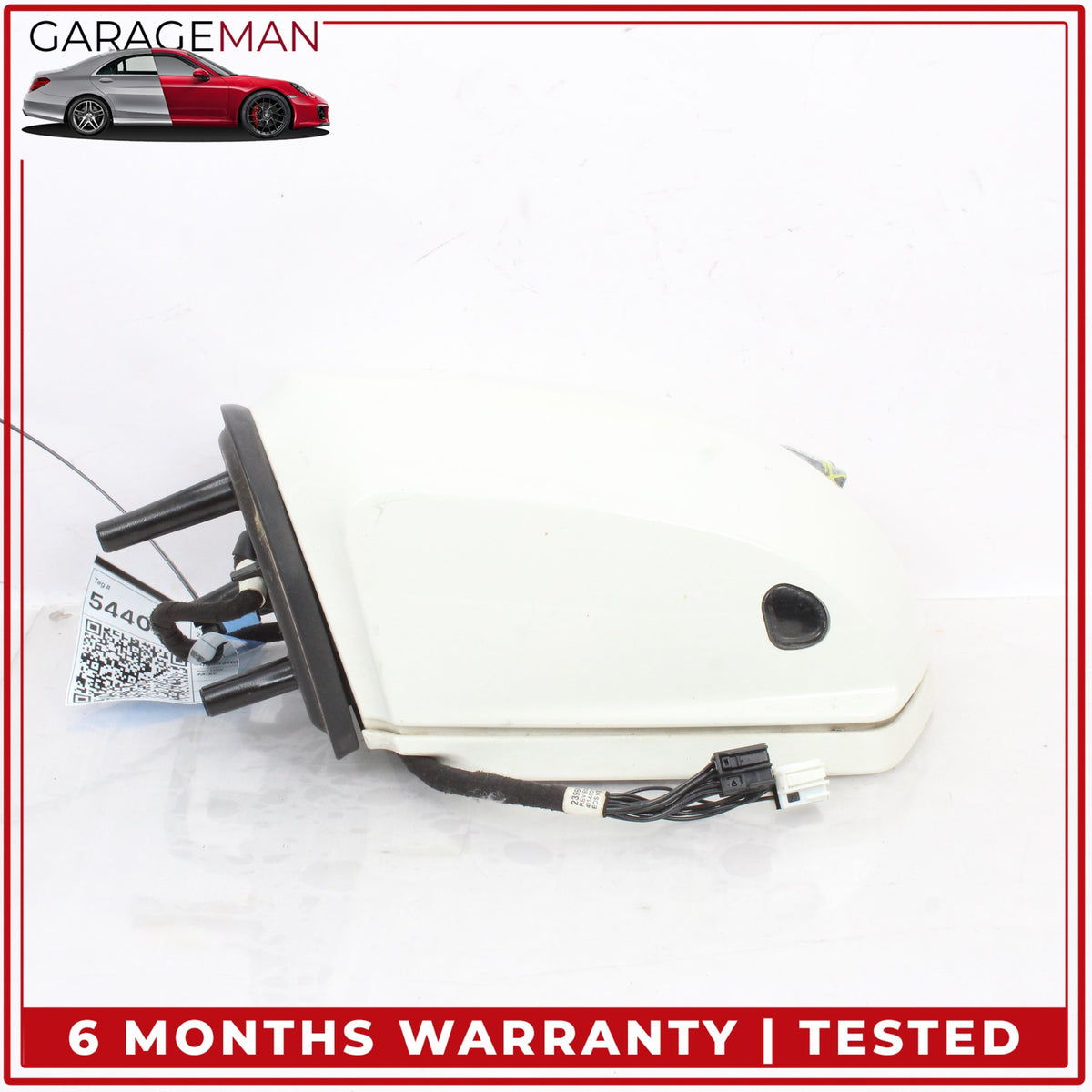 2009-2012 Mercedes W164 ML350 Left Side Door Rear View Mirror Calcite White OEM