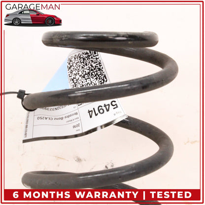 2014-2019 Mercedes W117 CLA250 CLA45 AMG Rear Right or Left Side Coil Spring OEM