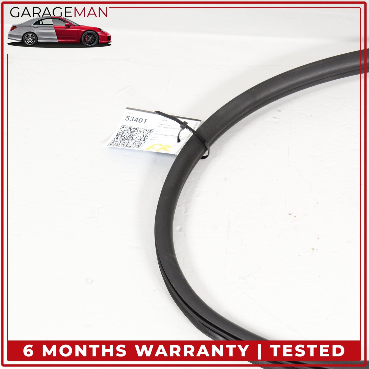 2015-2021 Mercedes W205 C300 Front Left or Right Door Weather Strip Rubber OEM
