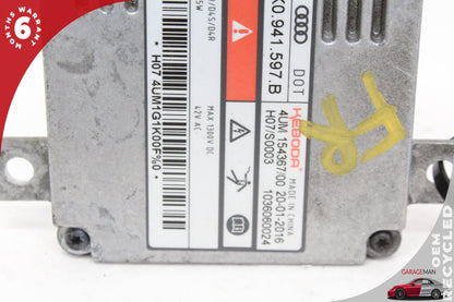 2008-2018 Audi A3 8V Xenon HID Headlight Ballast Control Module 8K0941597B OEM