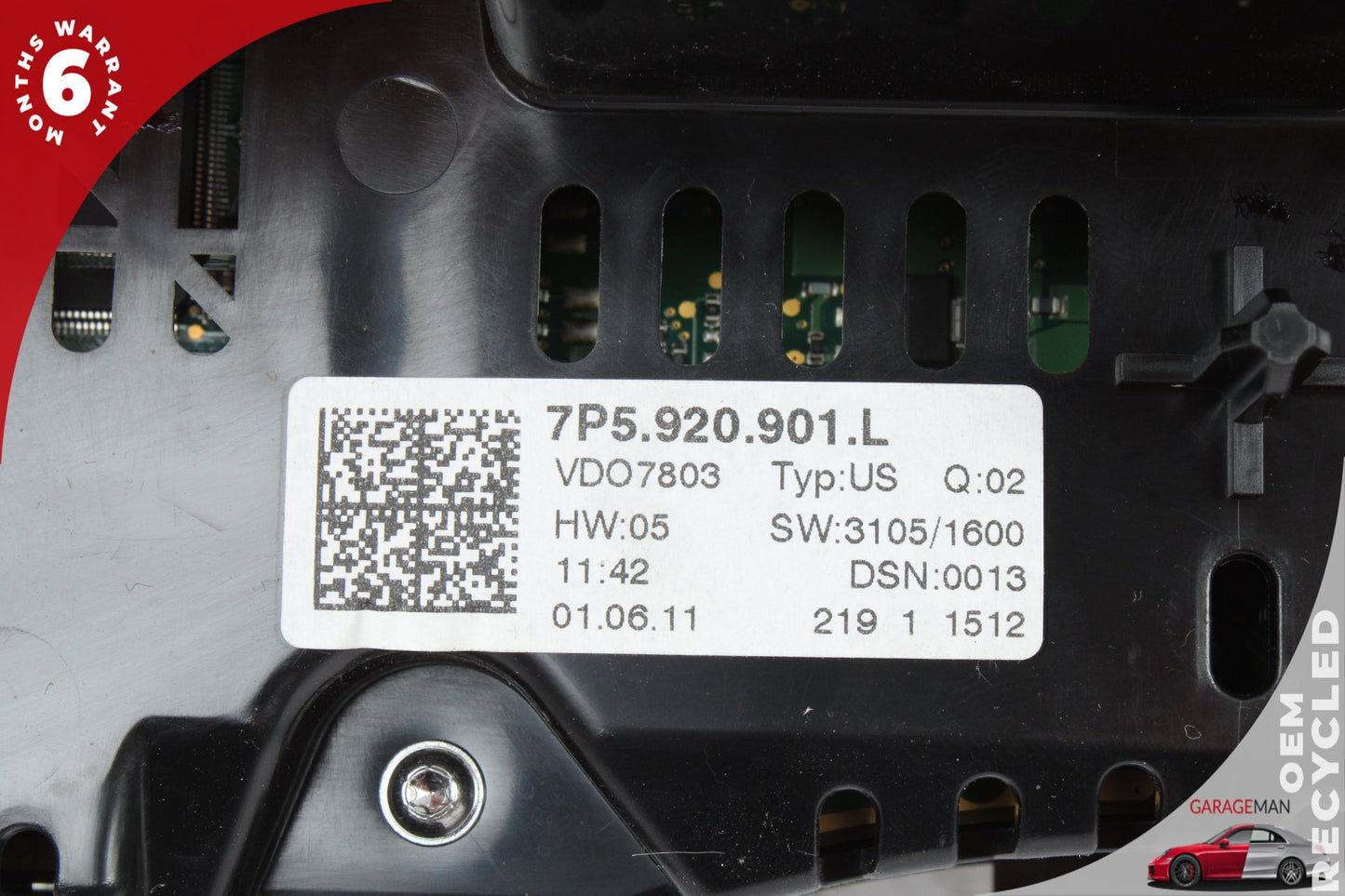 2011-2014 Porsche Cayenne 958 Speedometer Igniton BCM Central Gateway Module Set