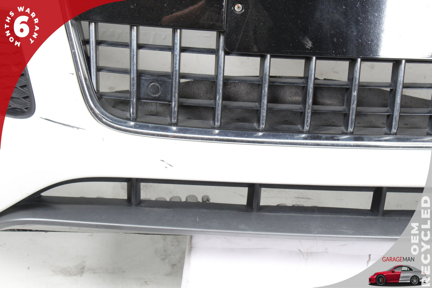 2010-2015 Audi Q7 SUV Front Bumper Cover Aseembly White w/ Grills 4L0807437H OEM