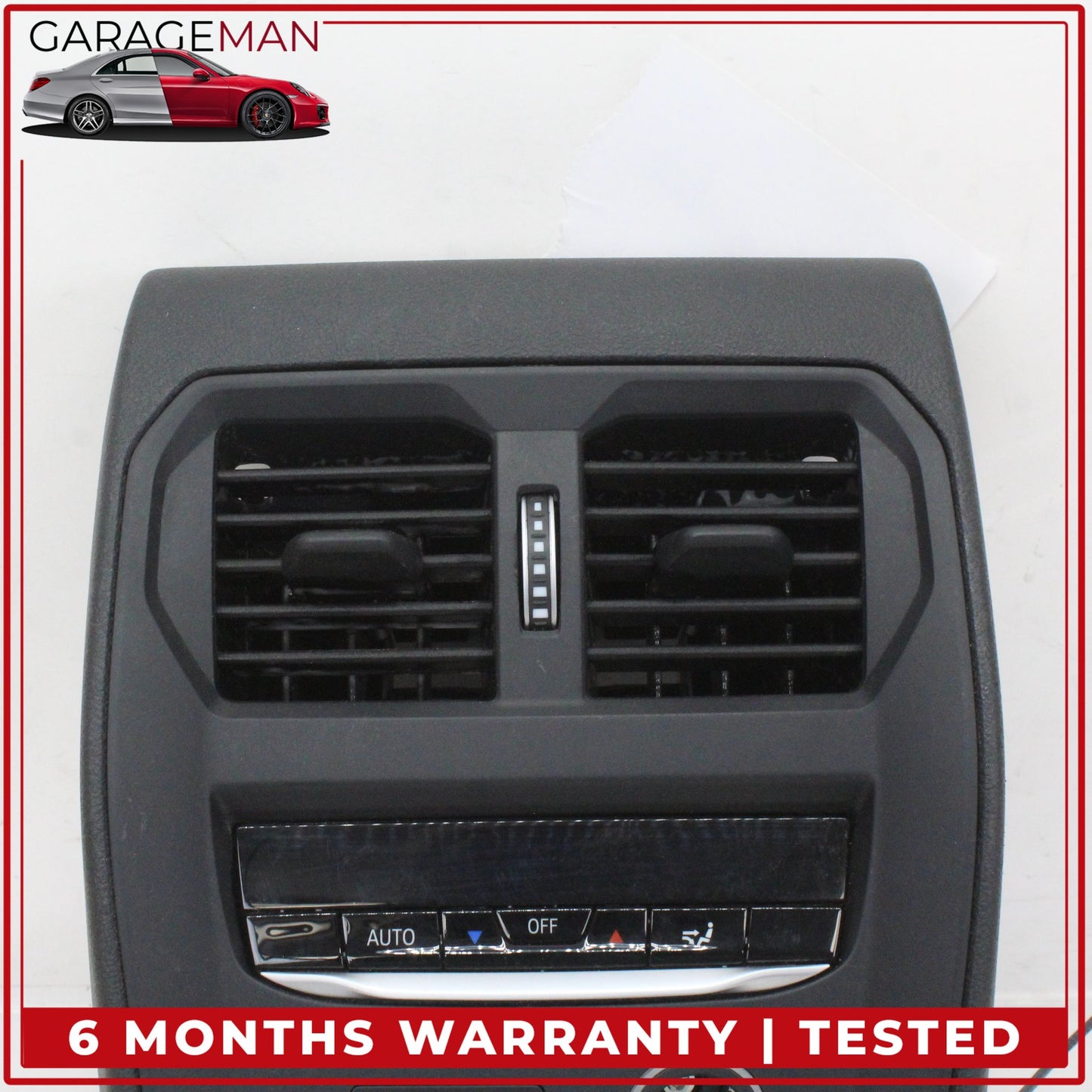 2019-2025 BMW M340i Rear Center Console Climate Control Panel AC Air Vent OEM