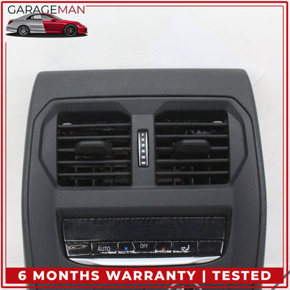2019-2025 BMW M340i Rear Center Console Climate Control Panel AC Air Vent OEM