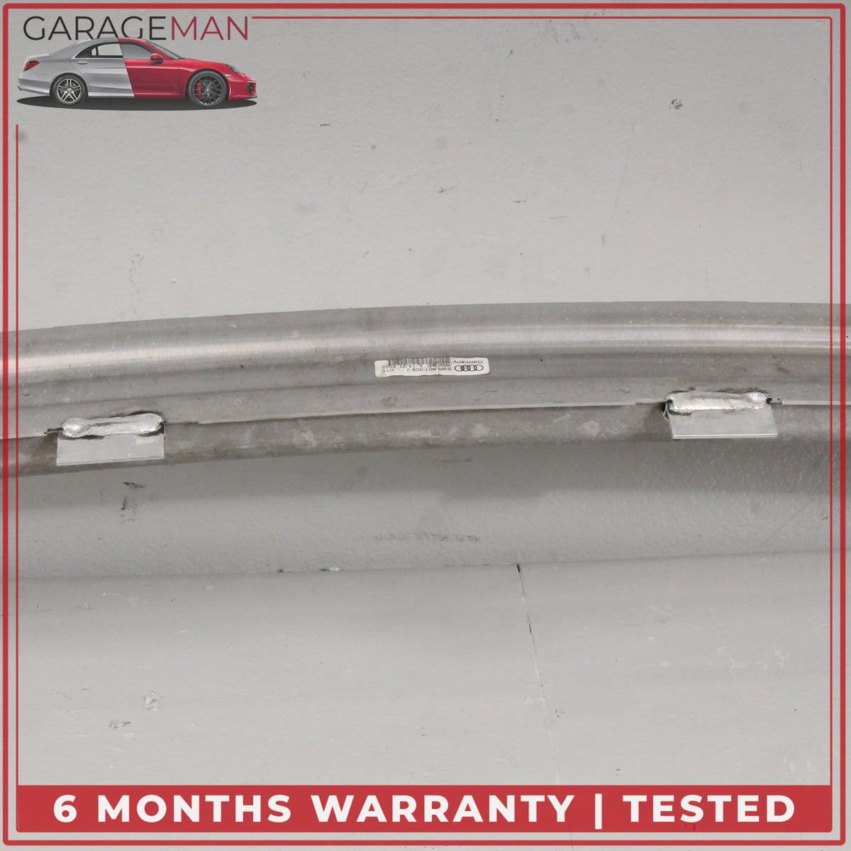2017-2025 Audi A4 B9 Rear Bumper Reinforcement Impact Crash Bar 8W0807309J OEM