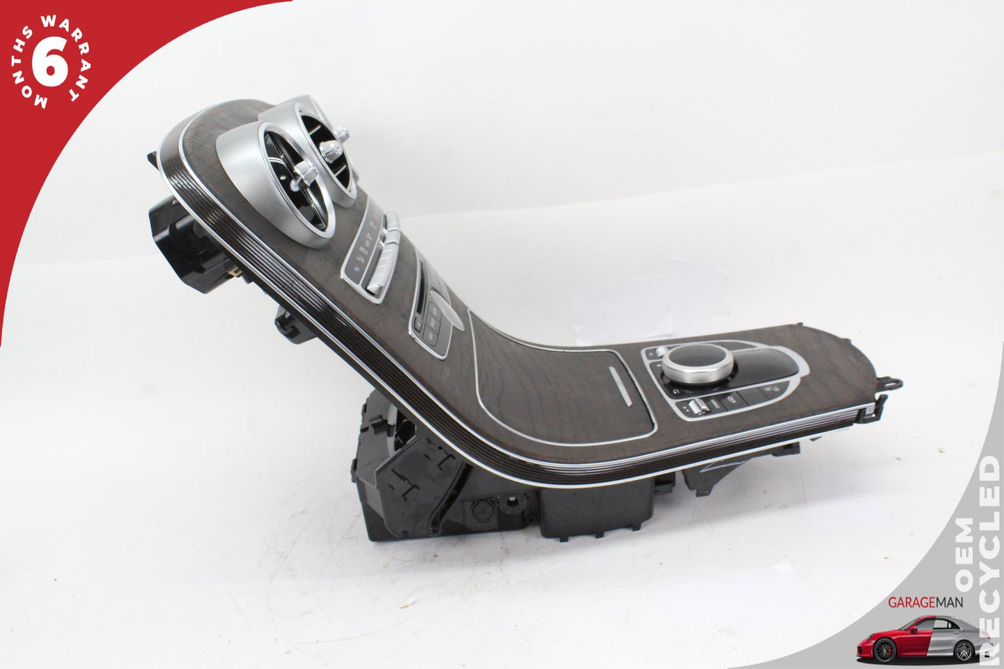 15-18 Mercedes-Benz C350e W205 Sedan Center Console Trim Bezel Assembly 2056807510