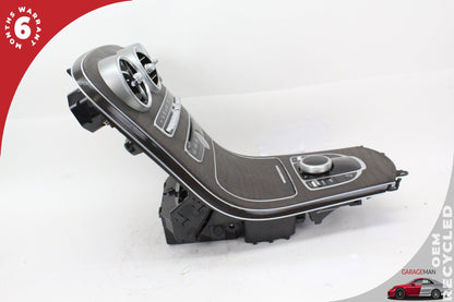 15-18 Mercedes-Benz C350e W205 Sedan Center Console Trim Bezel Assembly 2056807510