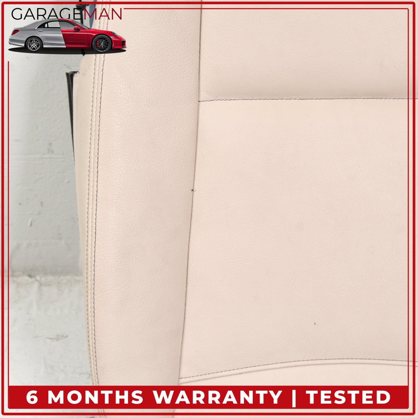 2011-2018 BMW X3 X4 SUV Front Right Side Lower Bottom Seat Cushion Beige OEM