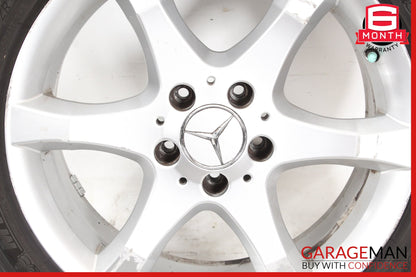 2005-2007 Mercedes W203 C230 C350 Front Wheel Rim w/ Tire 7.5JX17H2 ET36 OEM