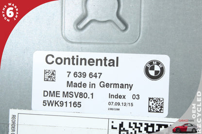 2011-2013 BMW 128i 328i Engine Computer Control Module Unit ECU ECM OEM