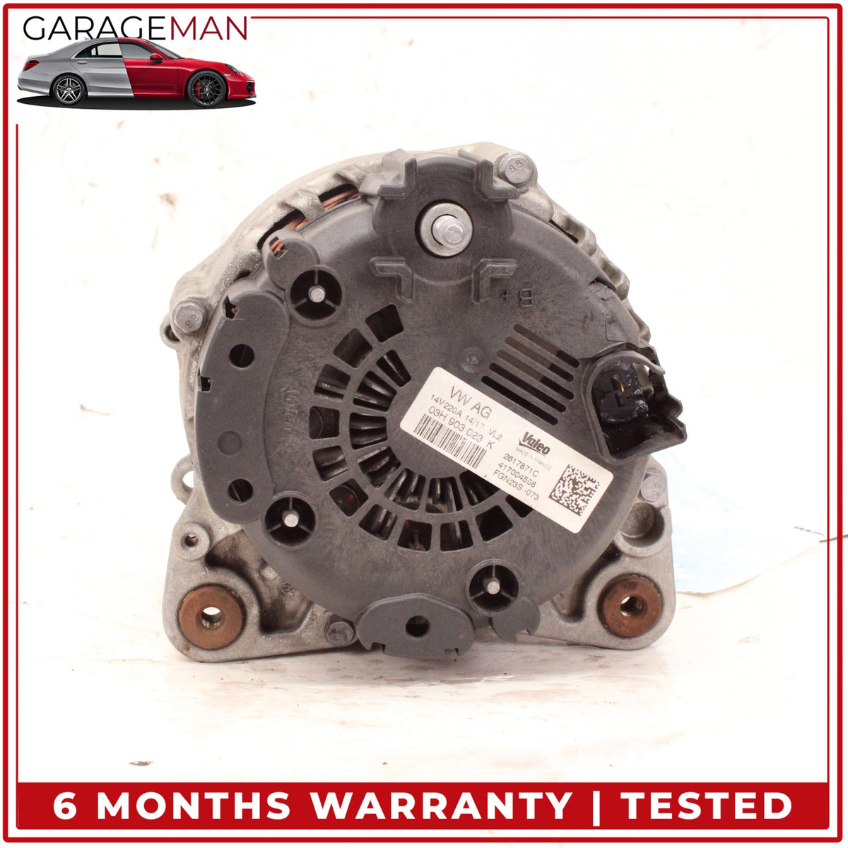 2011-2018 Porsche Cayenne 958 3.6L Engine Alternator Generator 14V 220A OEM