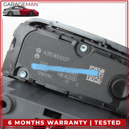 2015-2020 Mercedes W205 C300 Center Console Multi Function Control Switch OEM