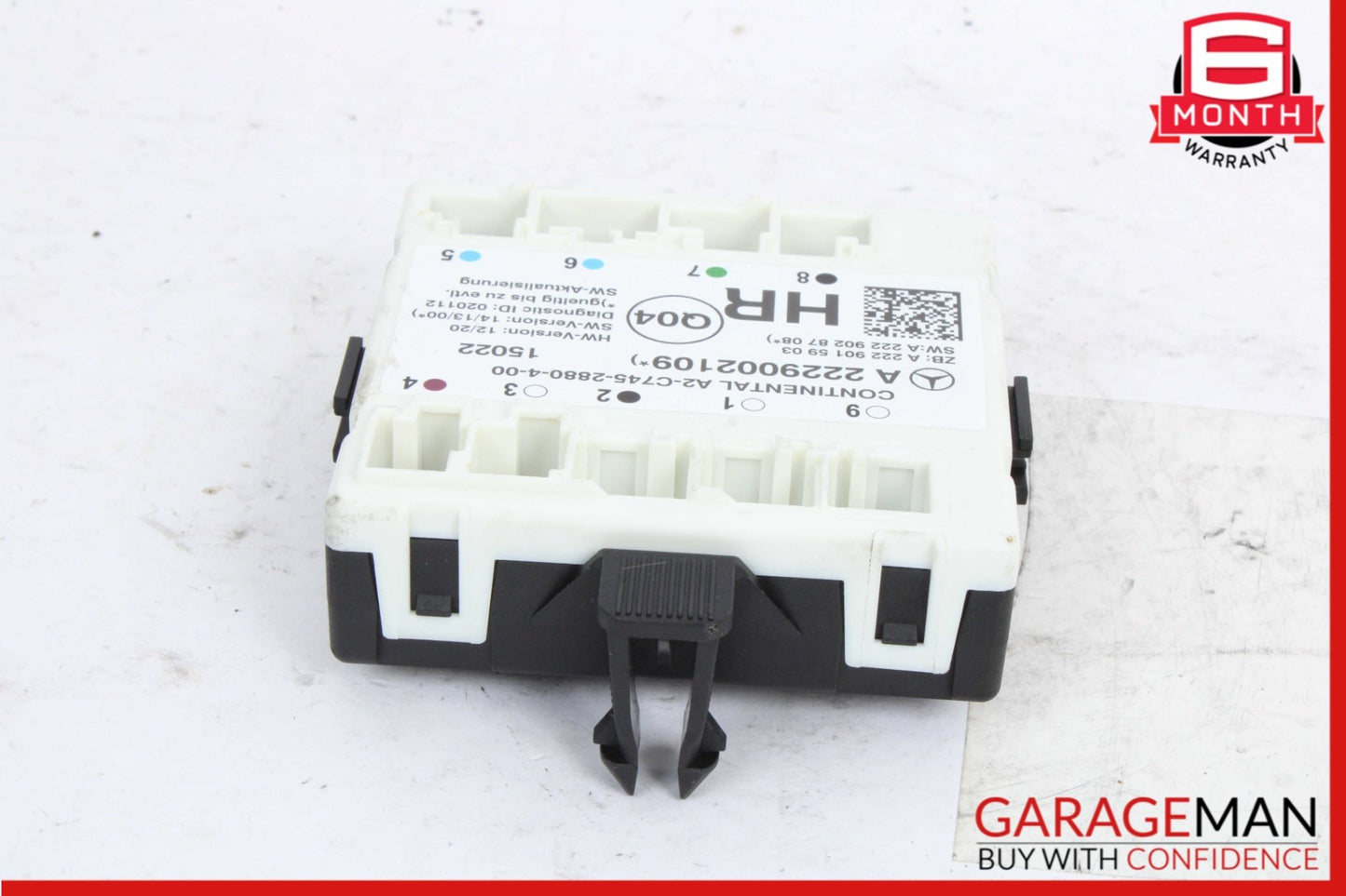 2015-2023 Mercedes-Benz C300 Sedan Rear Right Door Control Module 2229002109 OEM