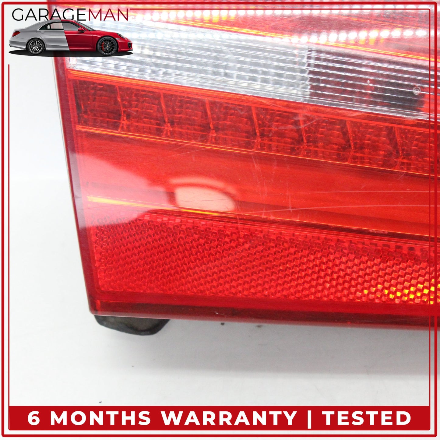 2012-2015 Audi A6 S6 Rear Left Driver Side Inner Tail Light Lamp 4G5945093B OEM